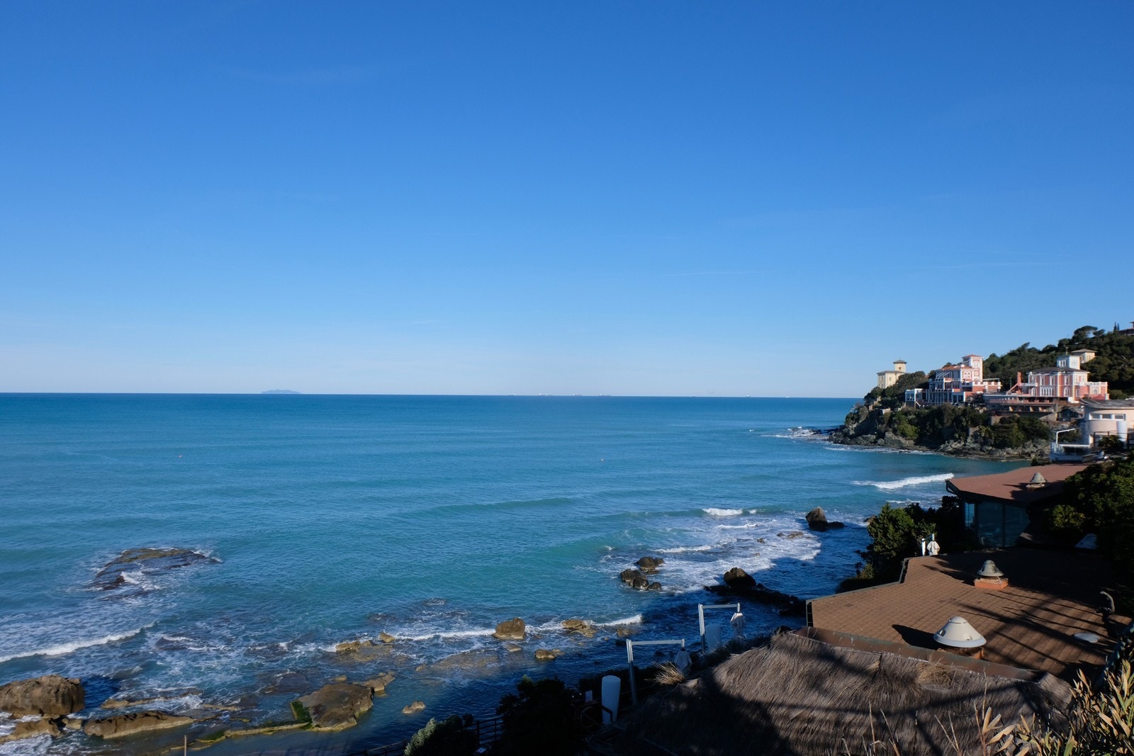 Vi er like ved Toscanakysten. Galleribilde