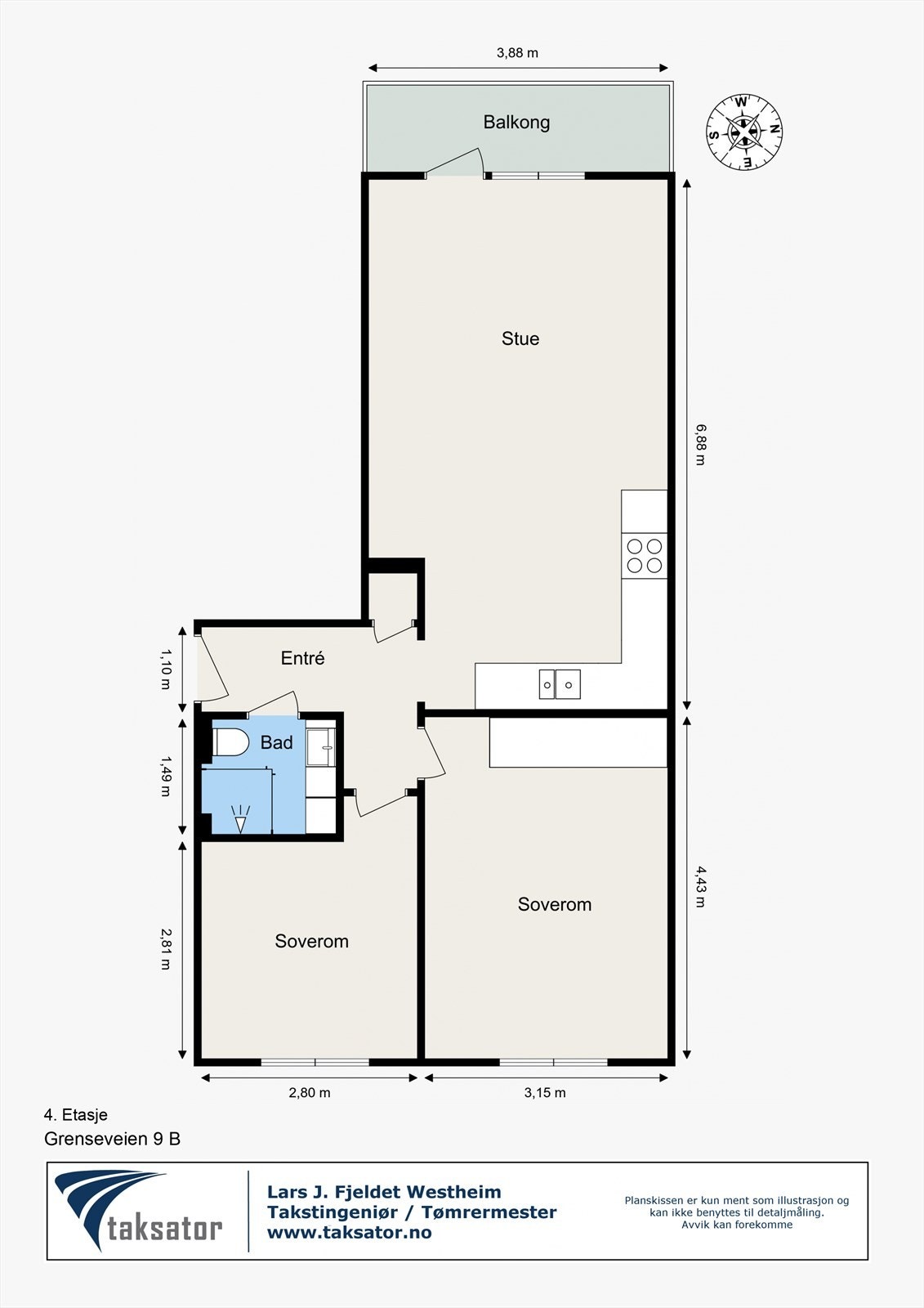 Plantegning. Galleribilde