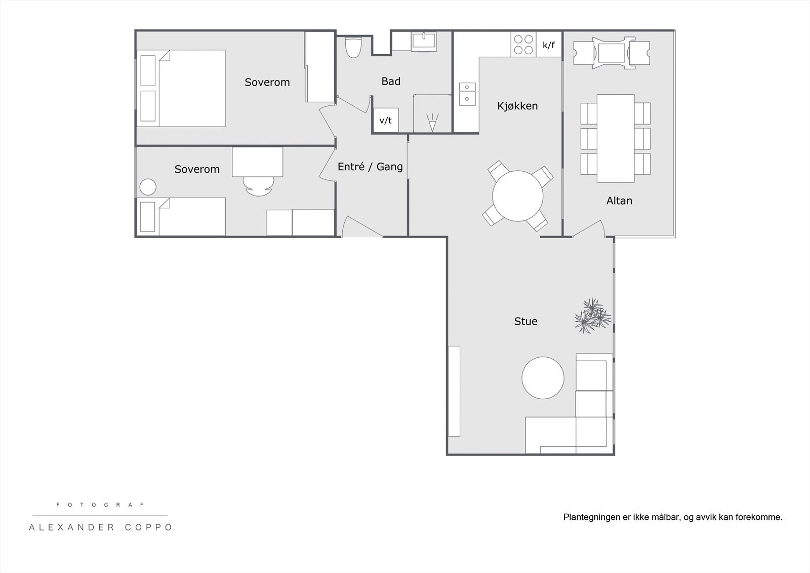 Plantegning | Ortuflaten 6 Galleribilde