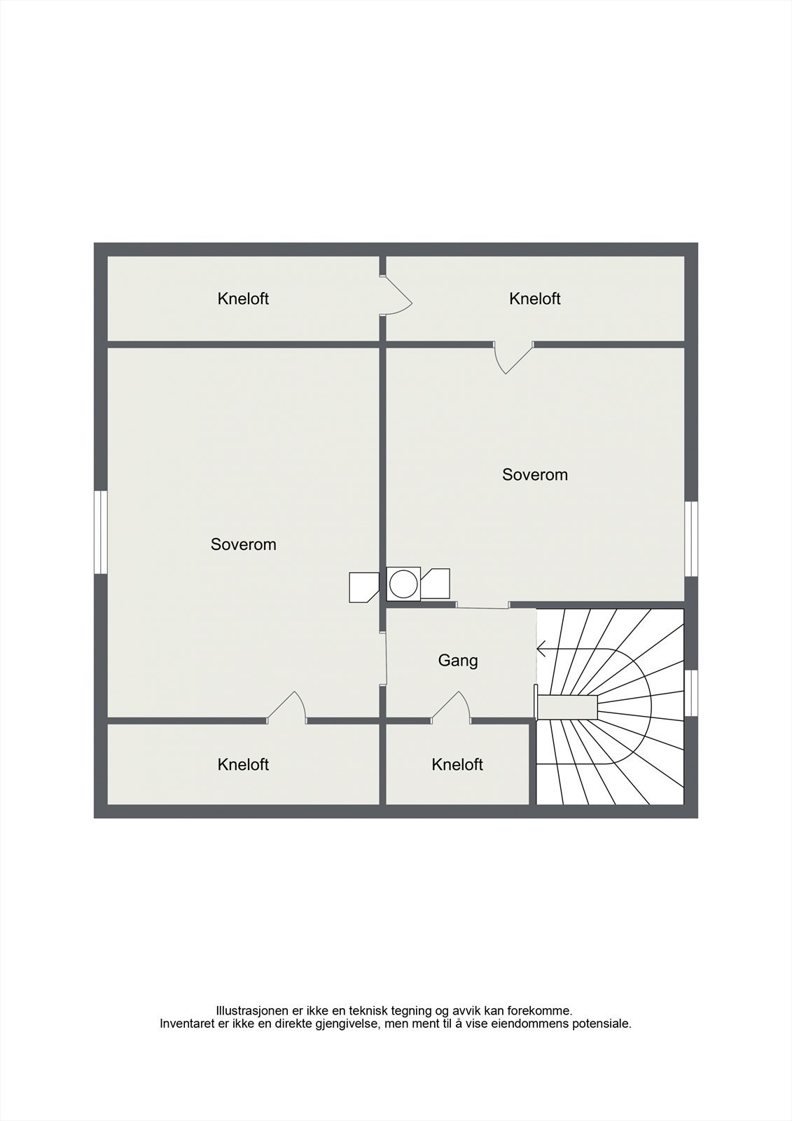 2. etg. nr. 6 Galleribilde