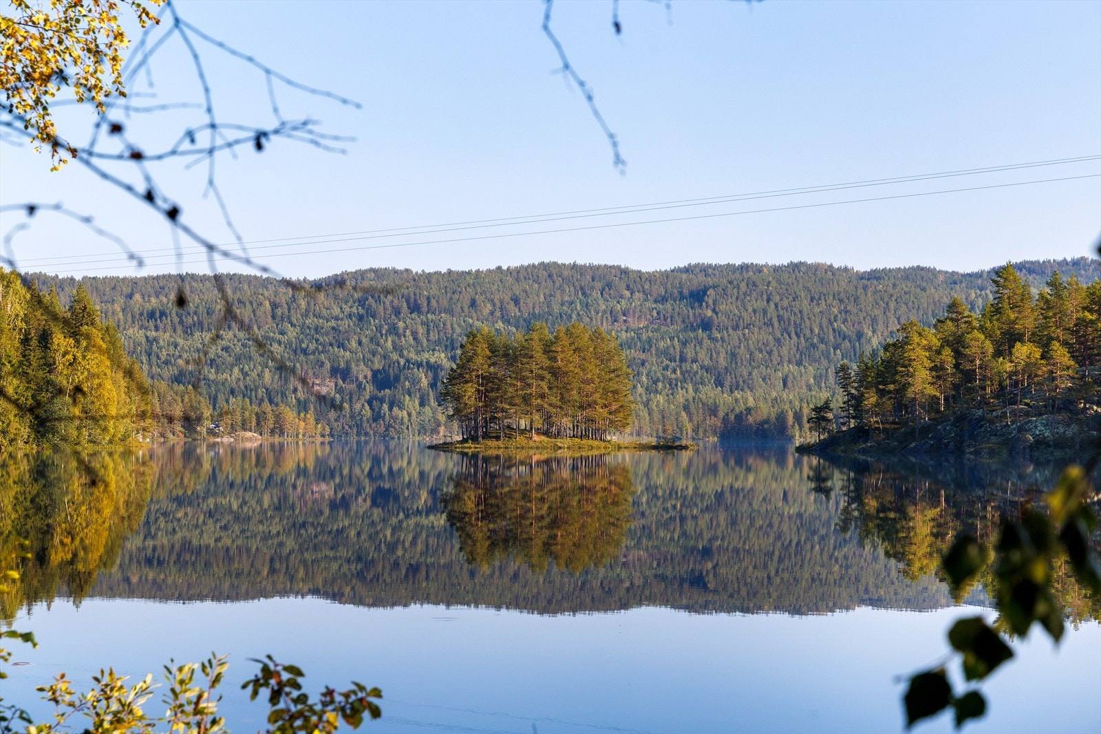Eiendommen grenser til Vestre Bjonevann Galleribilde