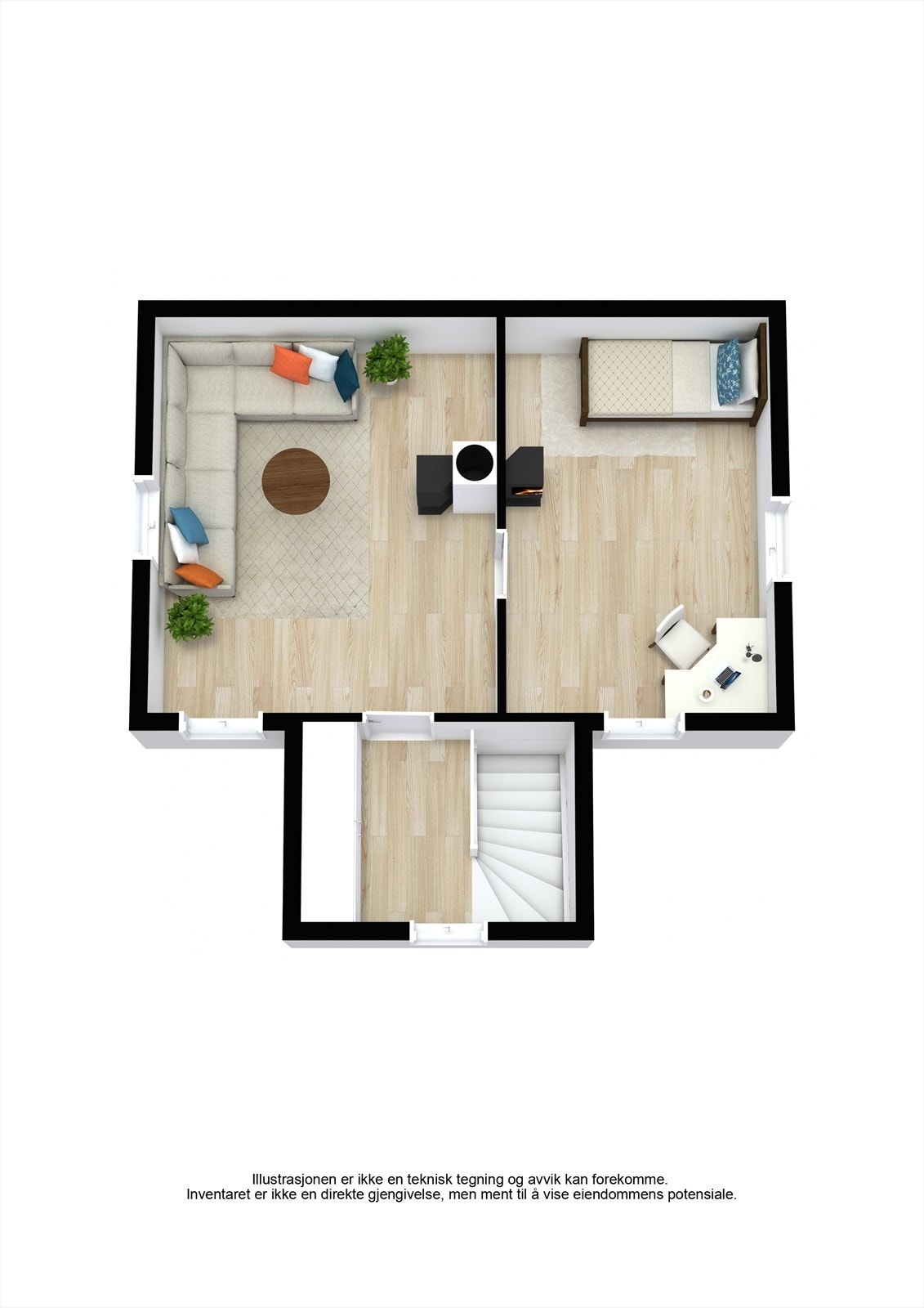 2. etg. nr. 8 Galleribilde