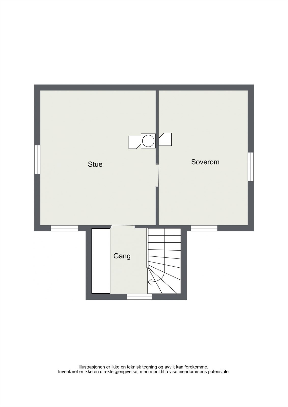 2. etg. nr. 8 Galleribilde