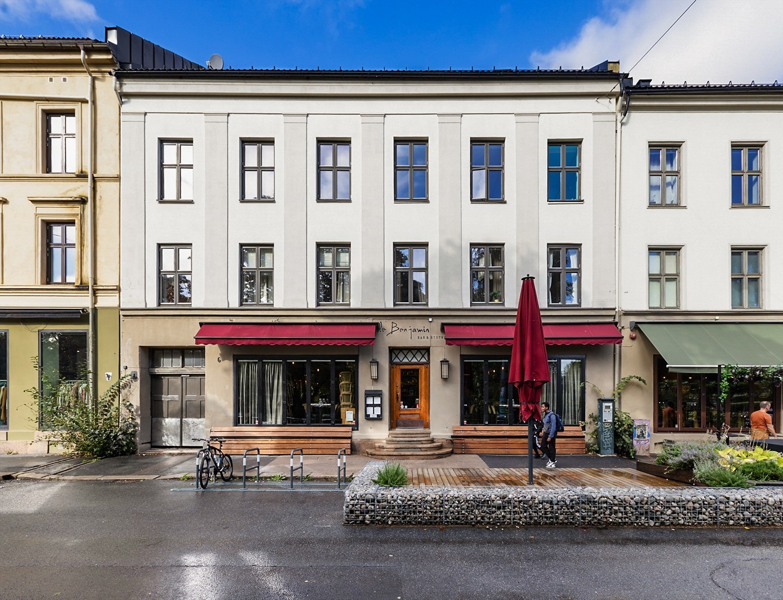 Grünerløkka har et stort utvalg av flotte restauranter, nisjeforretninger, markeder, kaféer og serveringssteder. Galleribilde