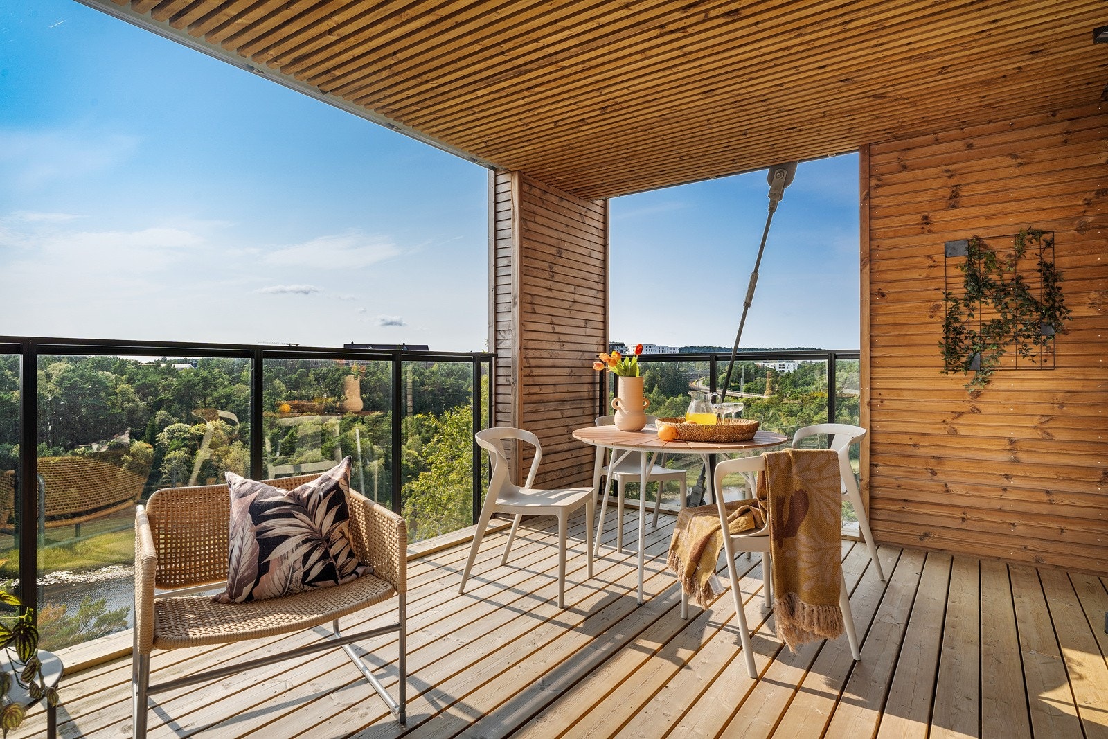 Overbygd altan på 16 kvm. Galleribilde