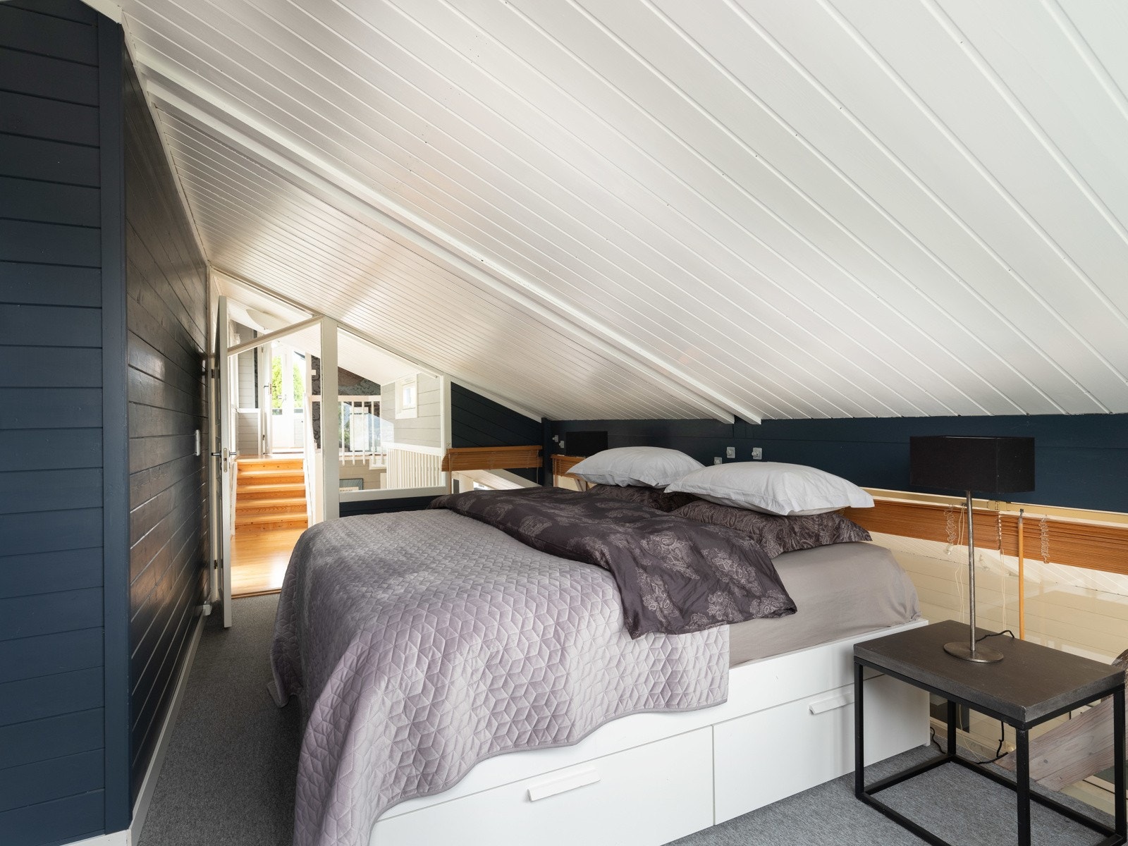 Rommet har flere potensielle bruksområder som blant annet som soverom, hjemmekontor eller TV-stue. Galleribilde