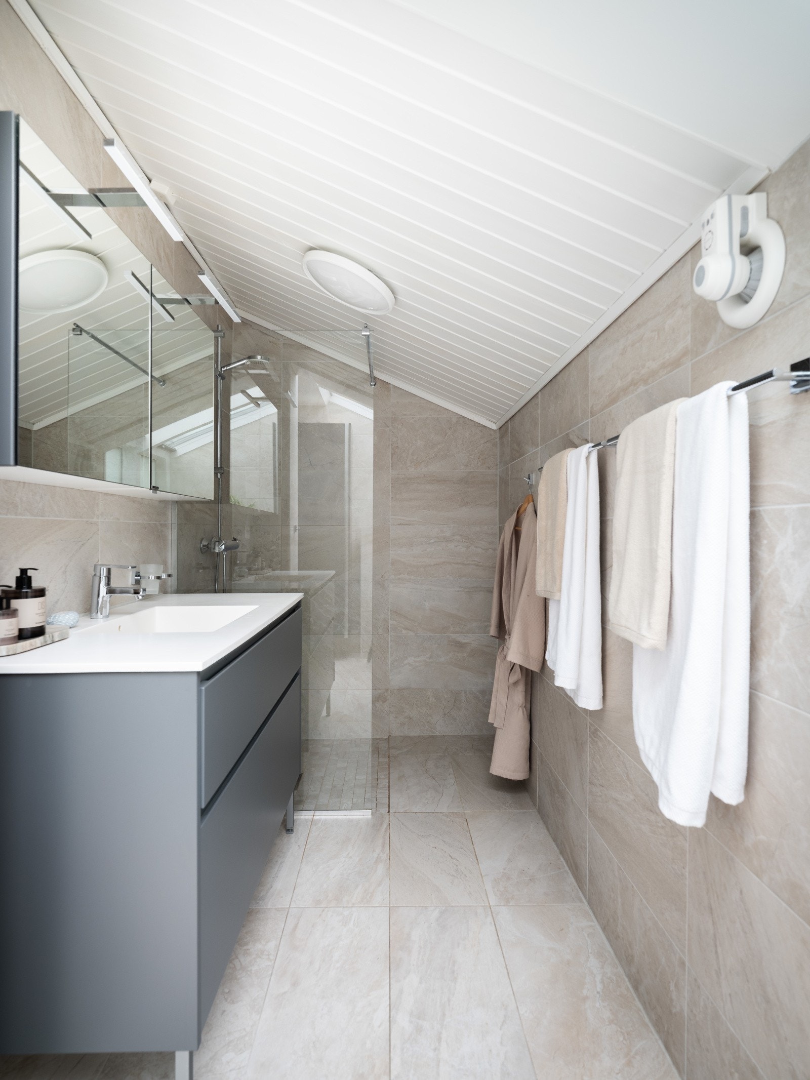 Baderommet måler 6 kvm. Galleribilde