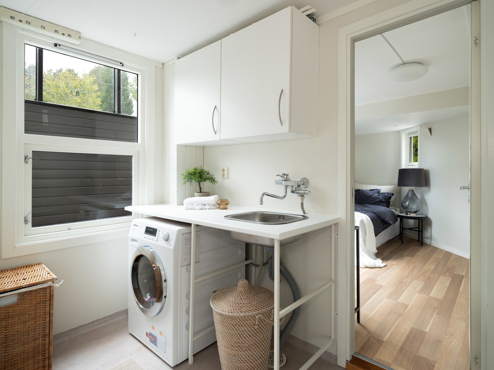 Vaskerom i første etasje på 4,4 kvm. Galleribilde