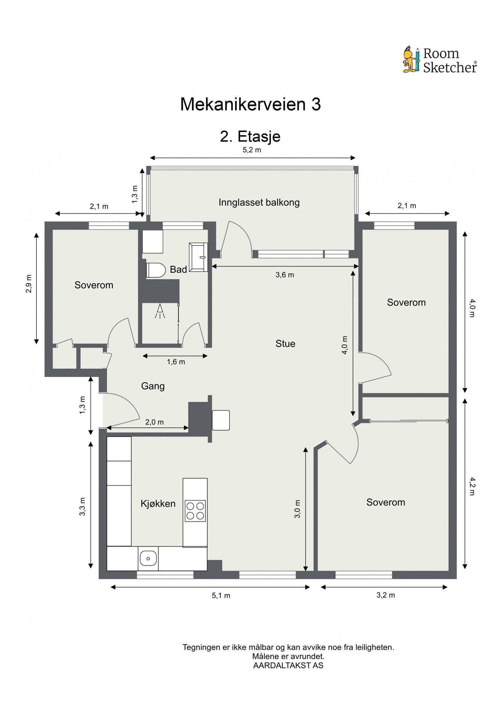 Planskisse. Galleribilde