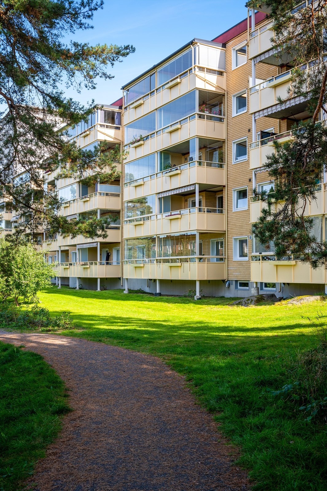 Østmarka ligger innen kort gangavstand fra boligen og legger til rette for en aktiv hverdag. Galleribilde