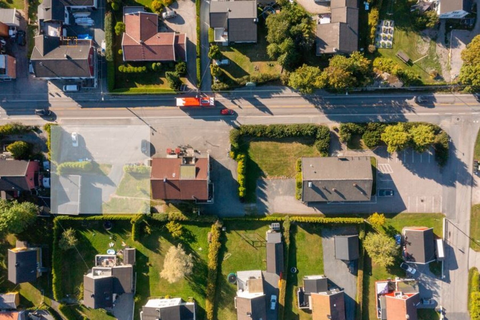 Tomten er innenfor det markerte feltet Galleribilde