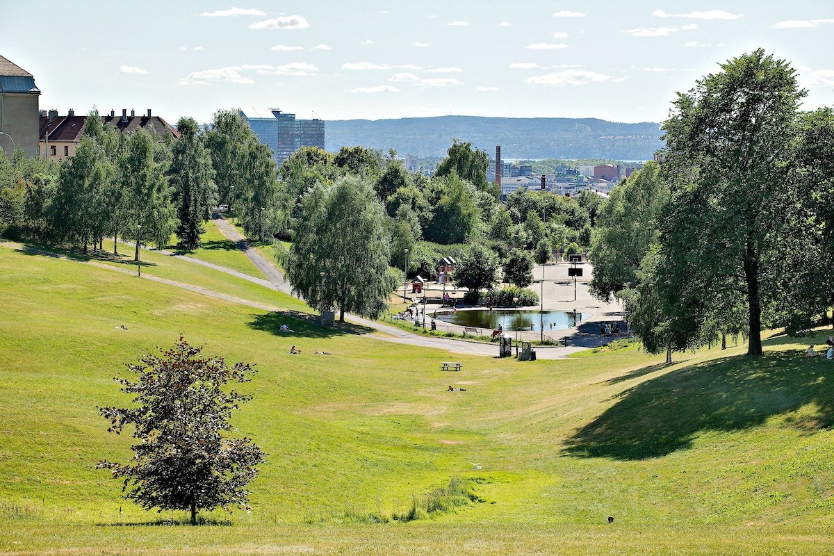Gangavstand til Torshovparken. Galleribilde