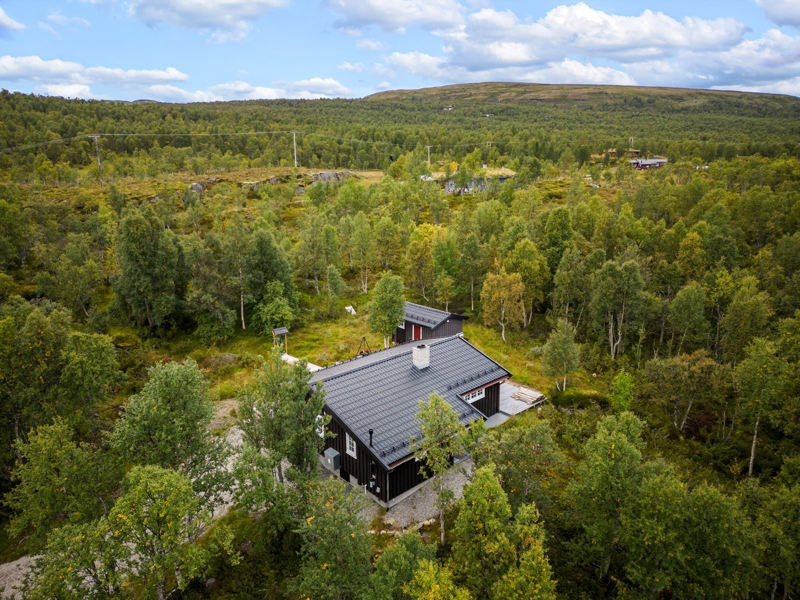 Dronefoto Galleribilde