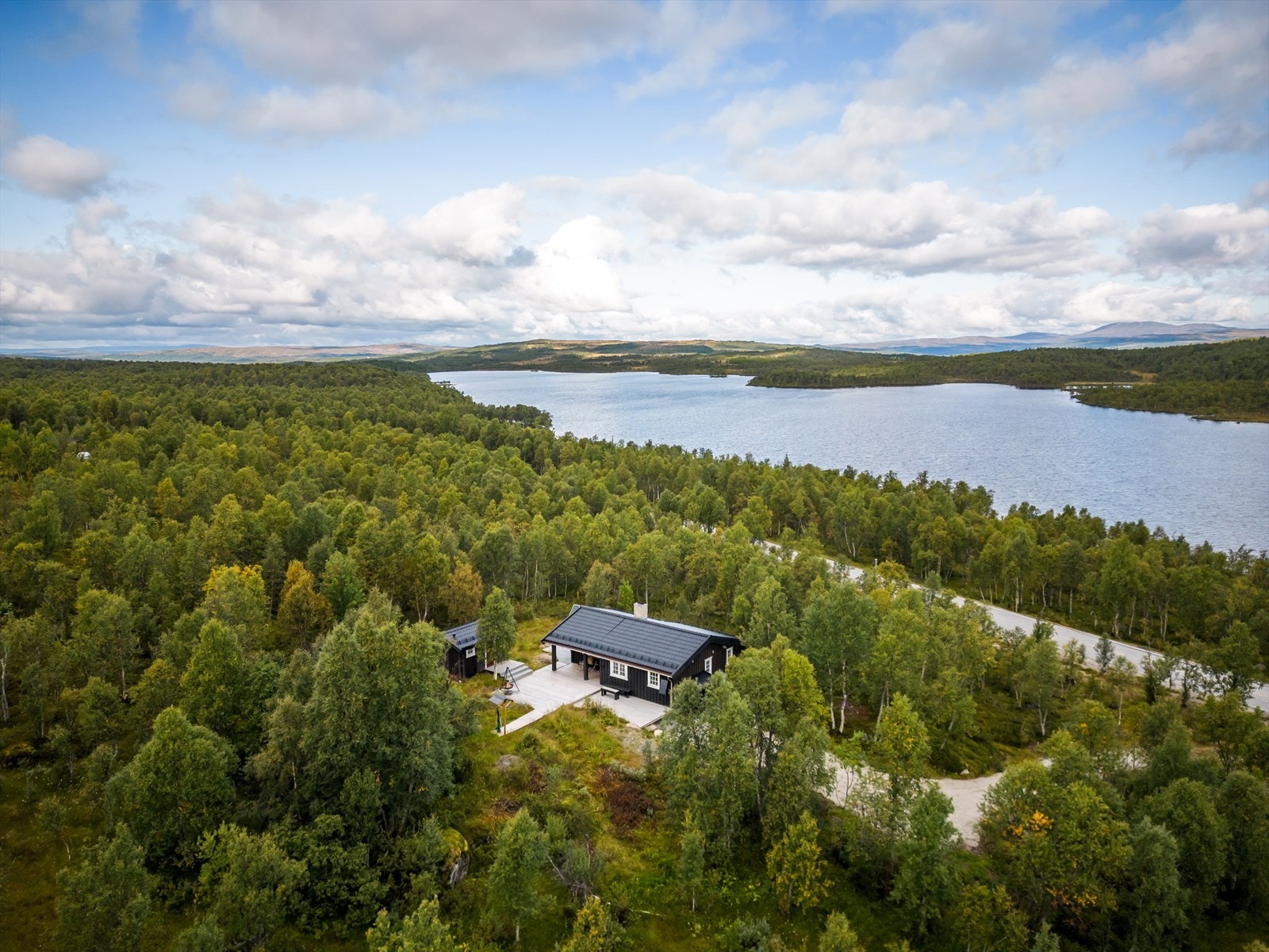 Dronefoto Galleribilde