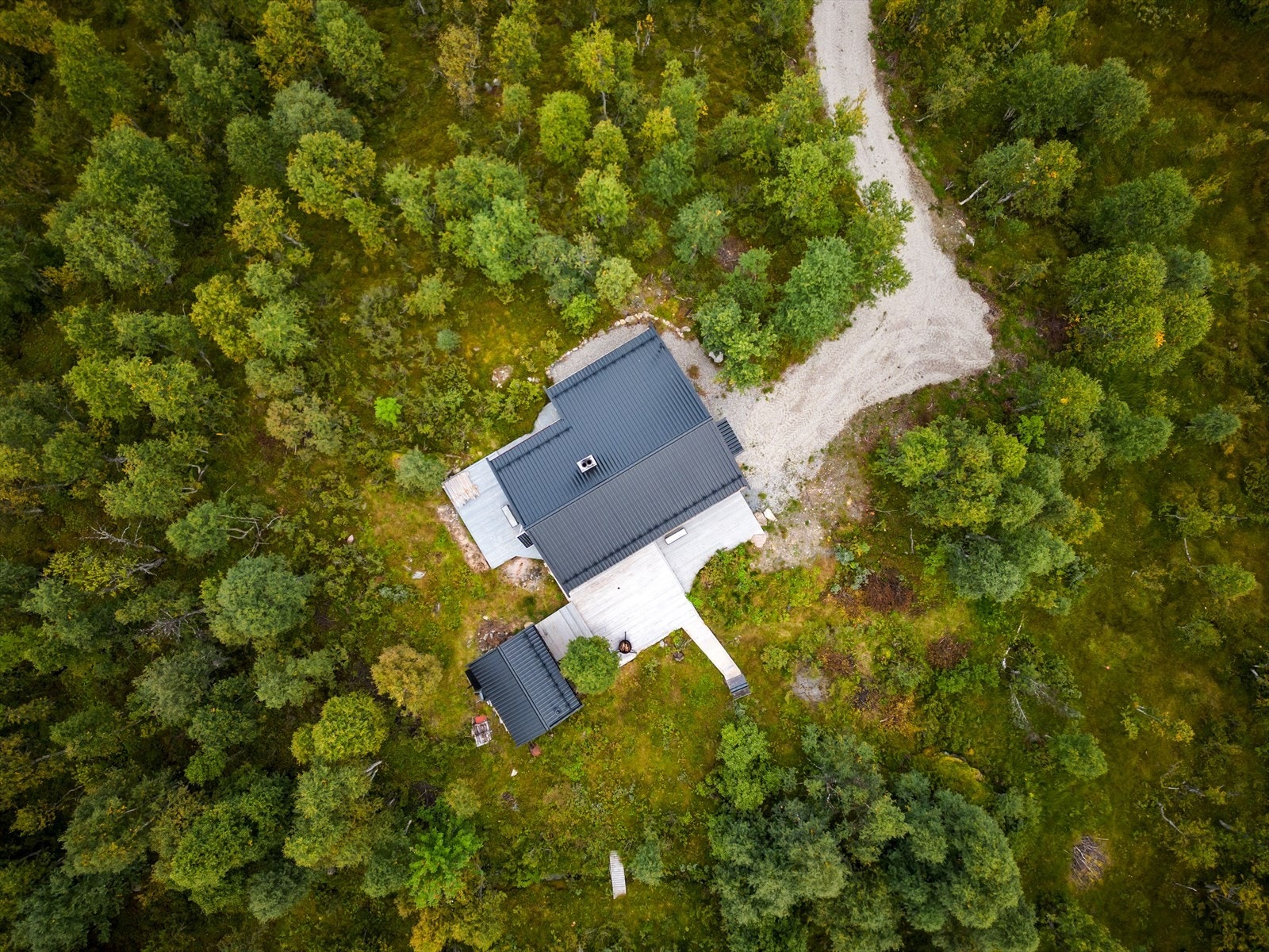 Dronefoto Galleribilde