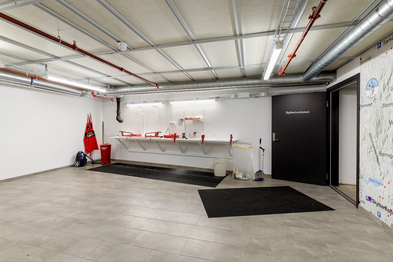 Felles smørebod i borettslaget Galleribilde