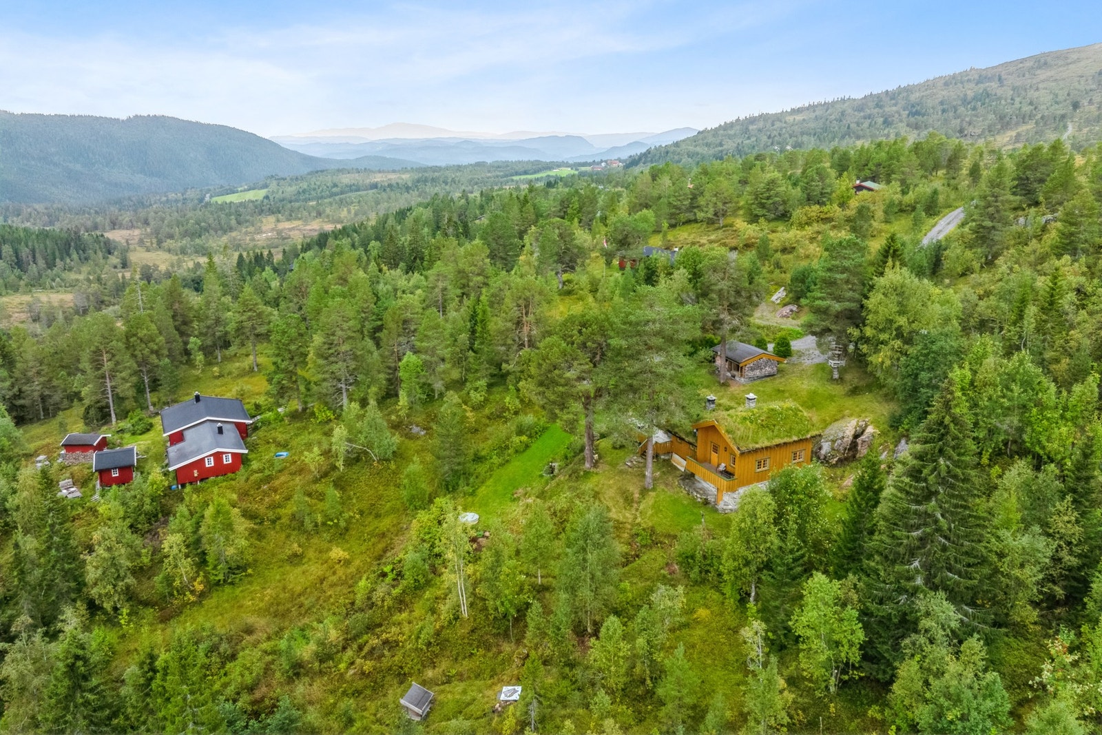 Dronefoto Galleribilde