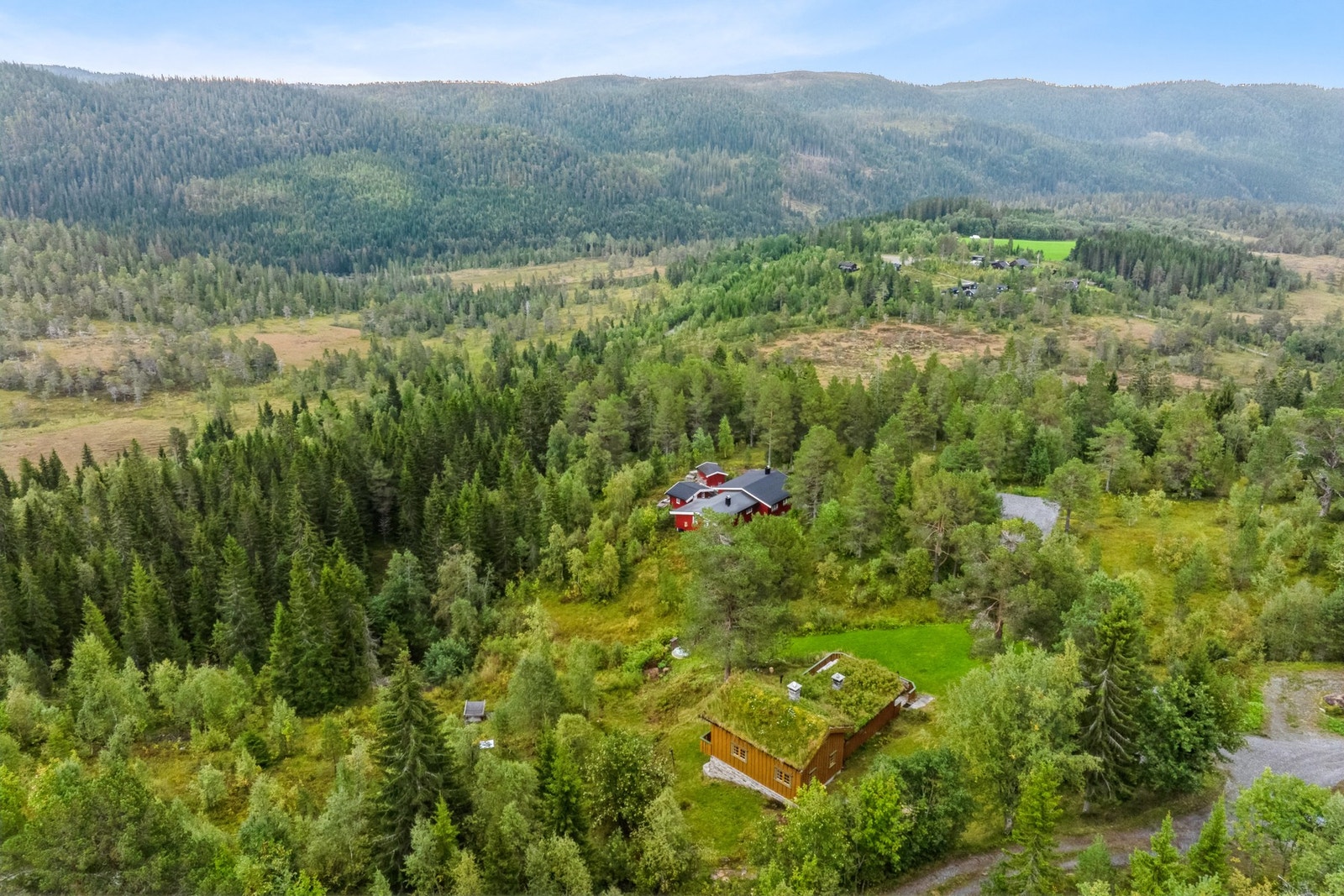 Dronefoto Galleribilde