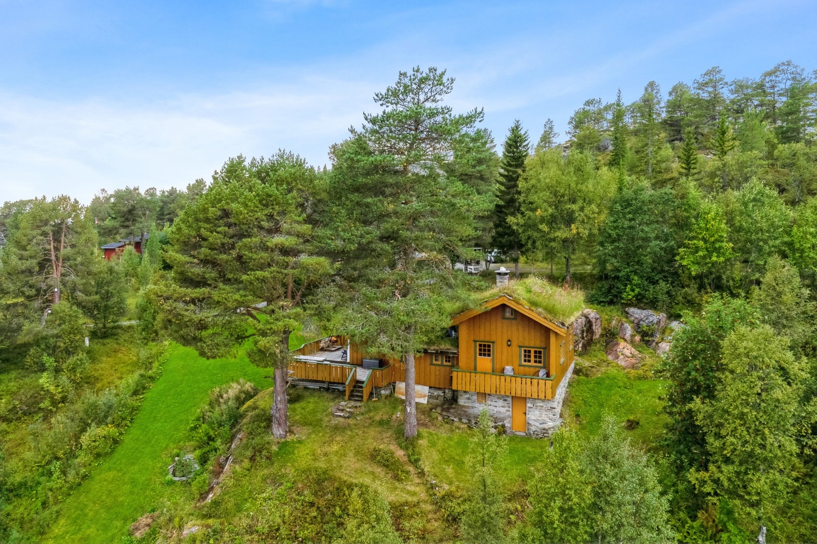 Hytte med flott beliggenhet på Songmoen Galleribilde