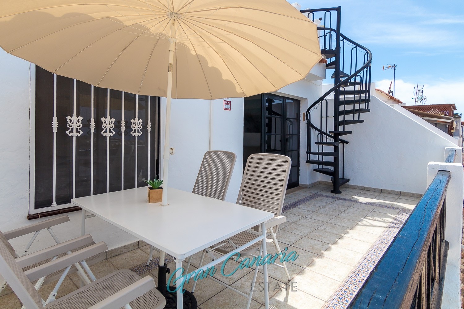 Terrassen er vestvendt Galleribilde