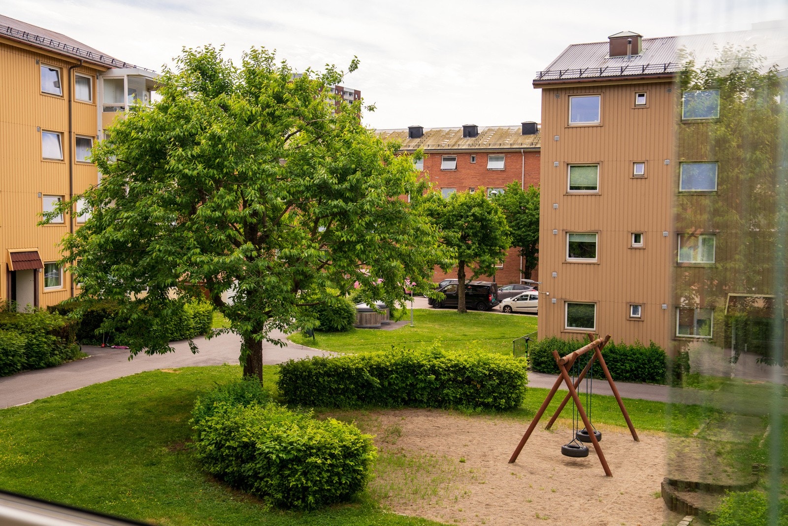 Indre bakgård. Galleribilde