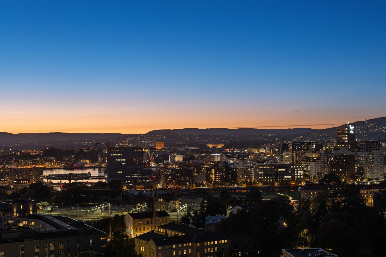 Her er det også storslagen utsikt mot Oslo sentrum! Galleribilde