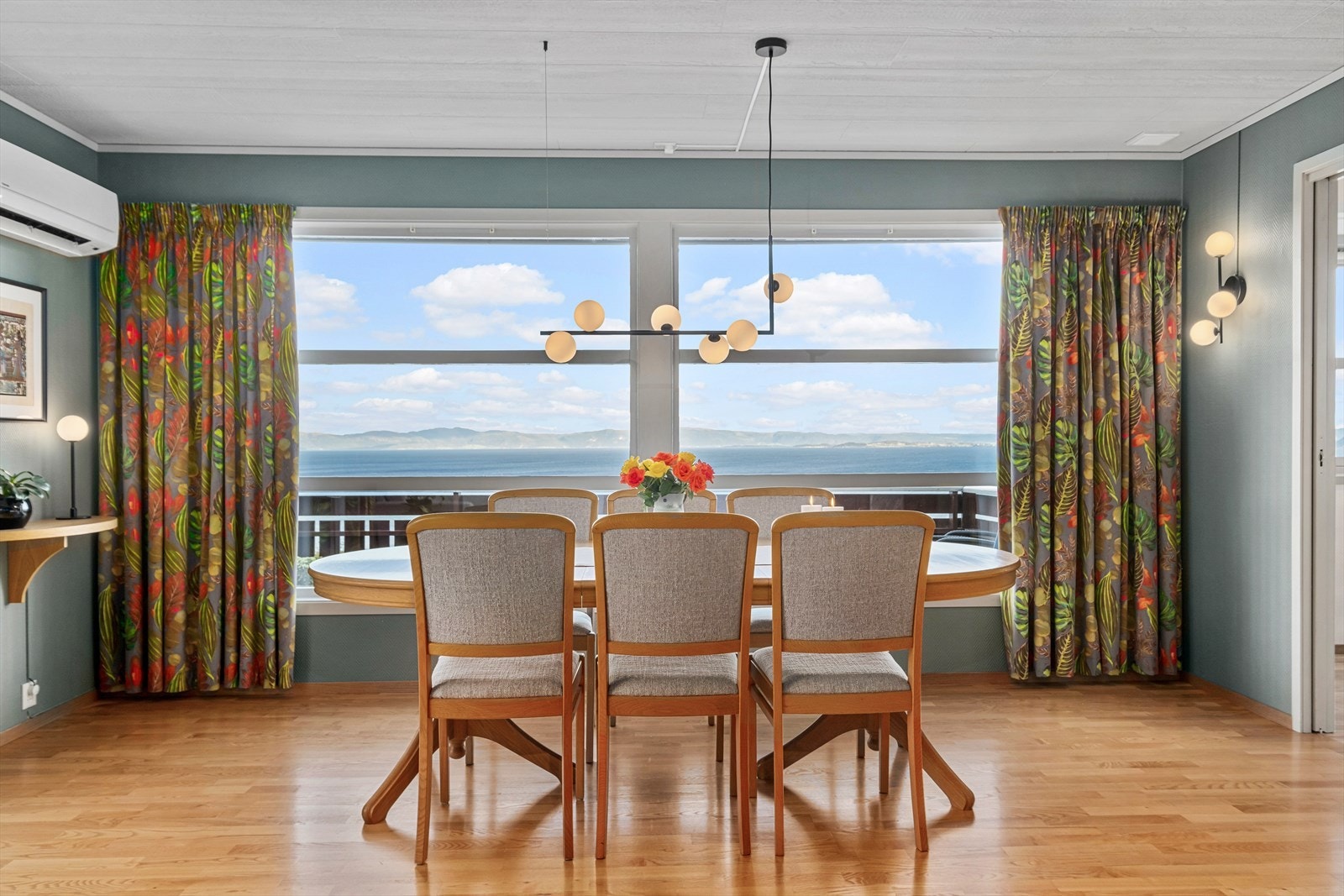 Varmepumpen som ble innstallert i 2015 gir en god varme på kalde vinterdager Galleribilde