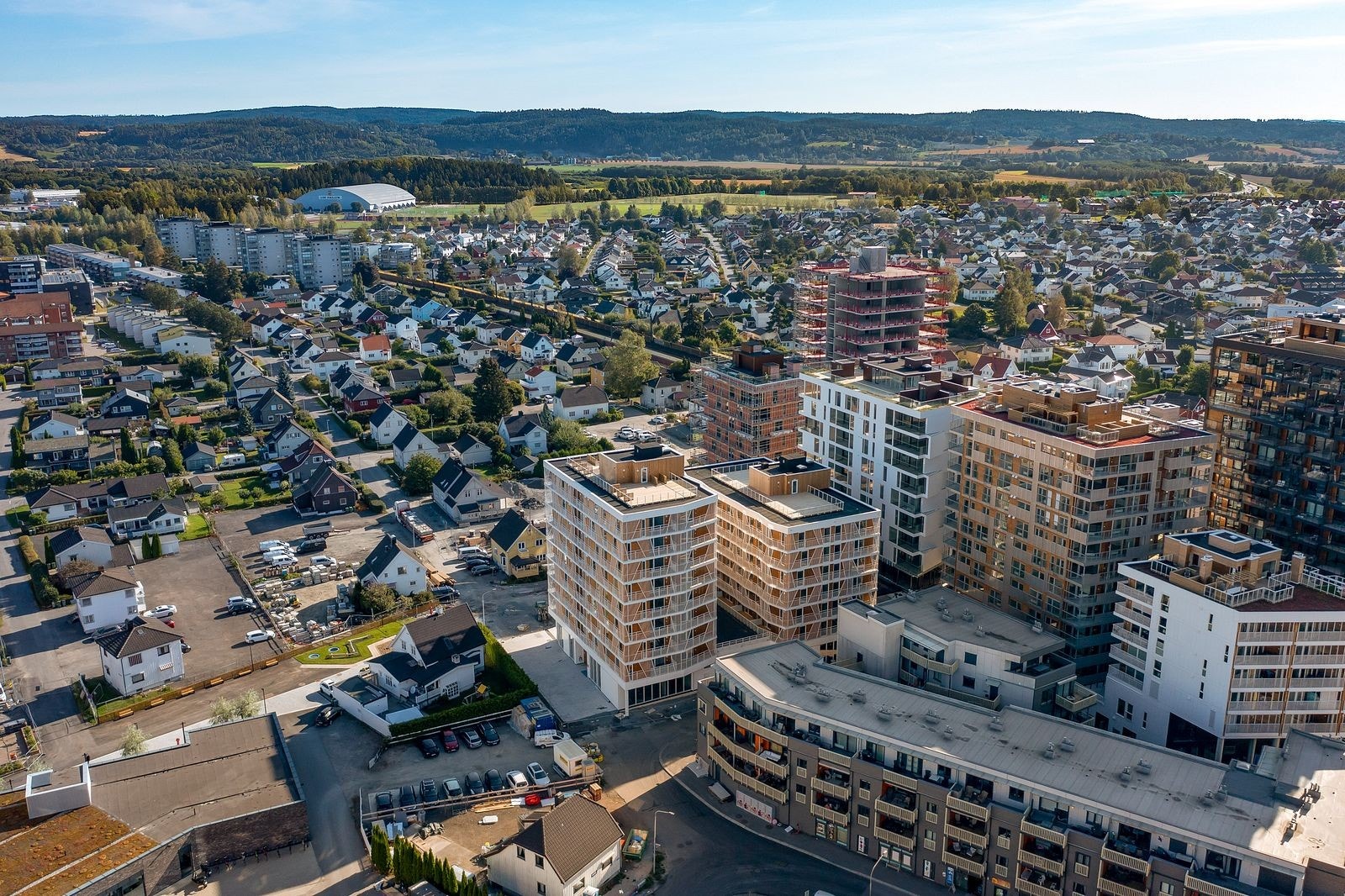 Nytt bygg sentralt i Lillestrøm Galleribilde