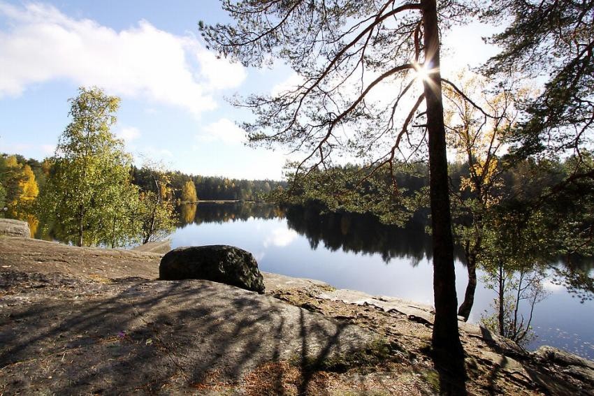 Flotte tur- og rekreasjonsområder i næromrodet! Her fra Ulsrudvannet Galleribilde