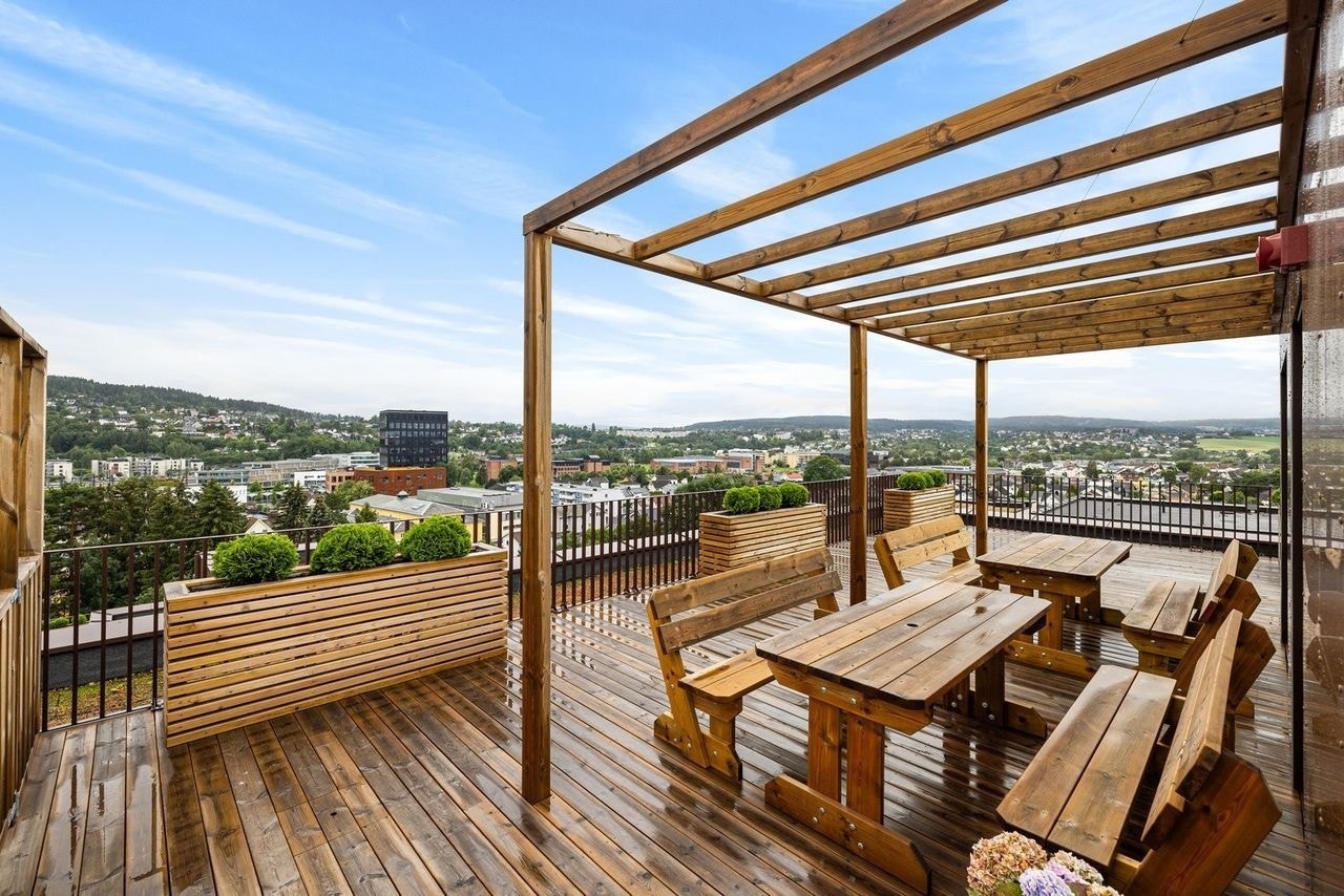 Flott utsikt Galleribilde