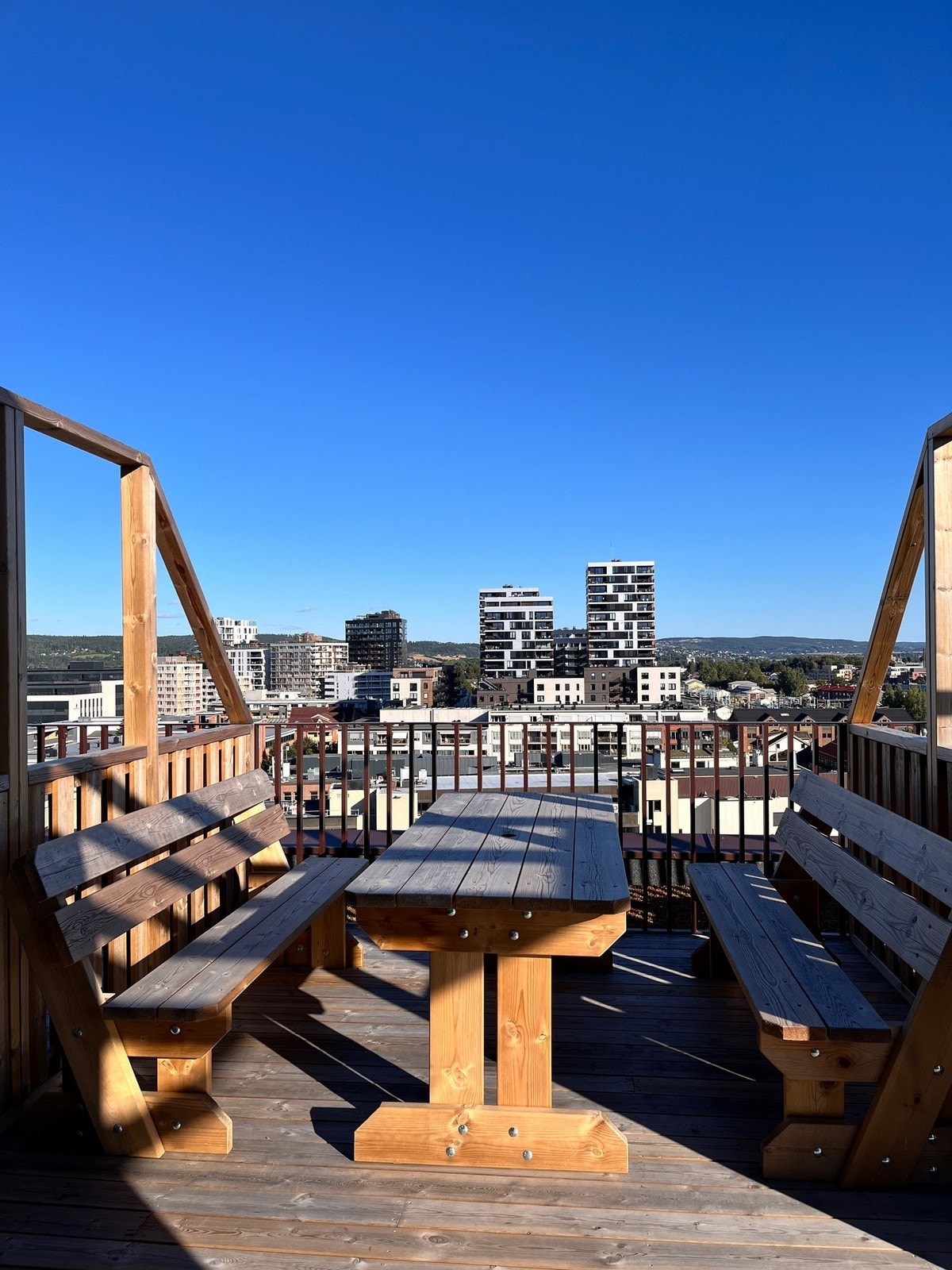 Takterrasse med egen parsell Galleribilde