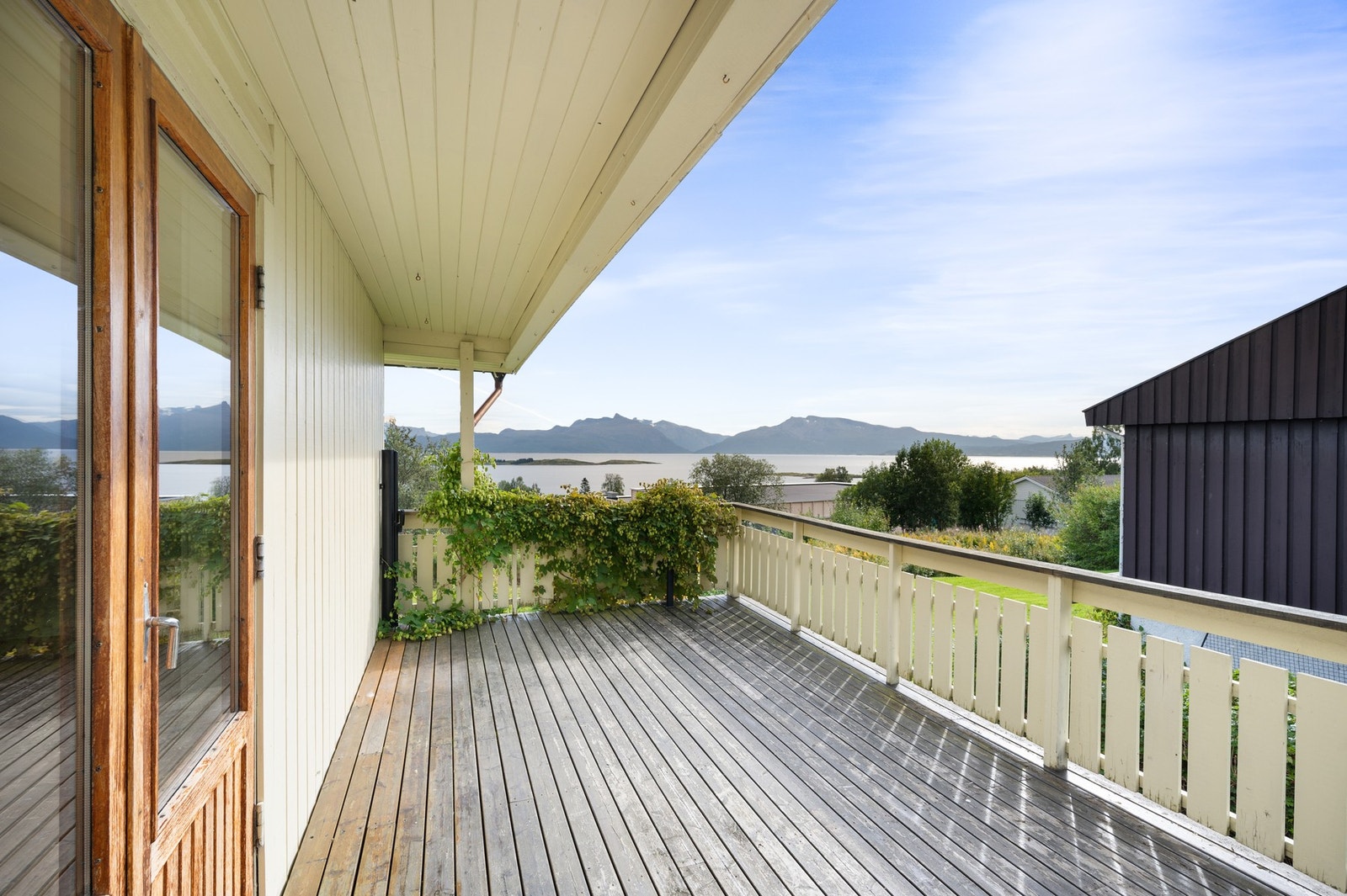 Terrasse med god solgang Galleribilde