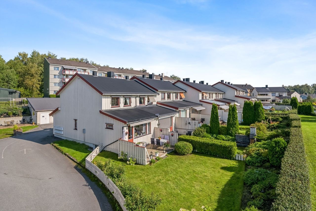 Pent opparbeidet uteområde Galleribilde