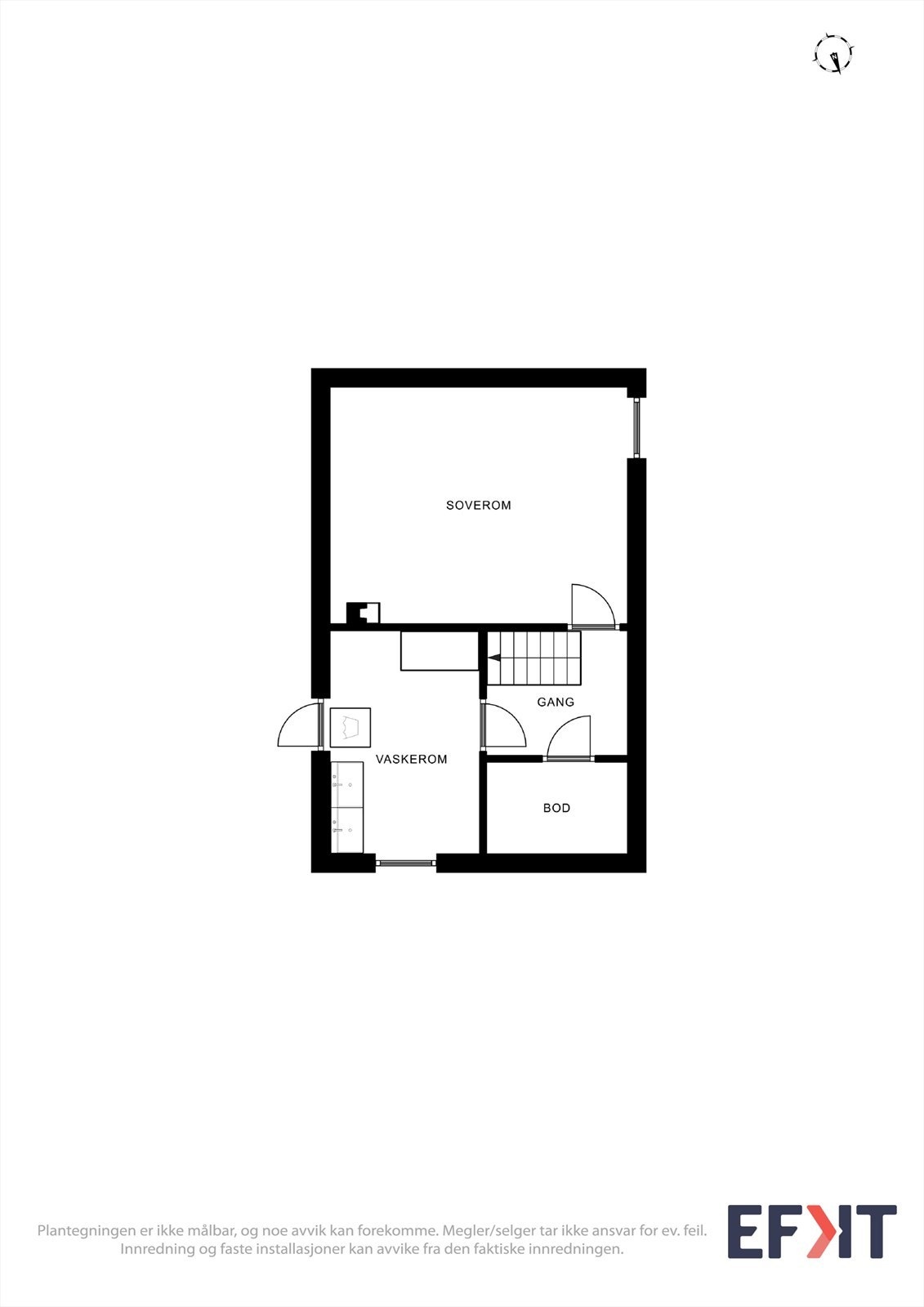 Plantegning kjeller Galleribilde