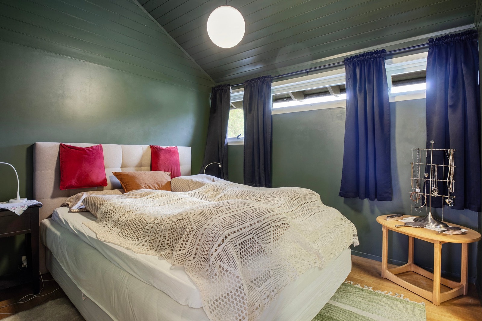 Alle rommene er av god størrelse og lett å innrede. Galleribilde