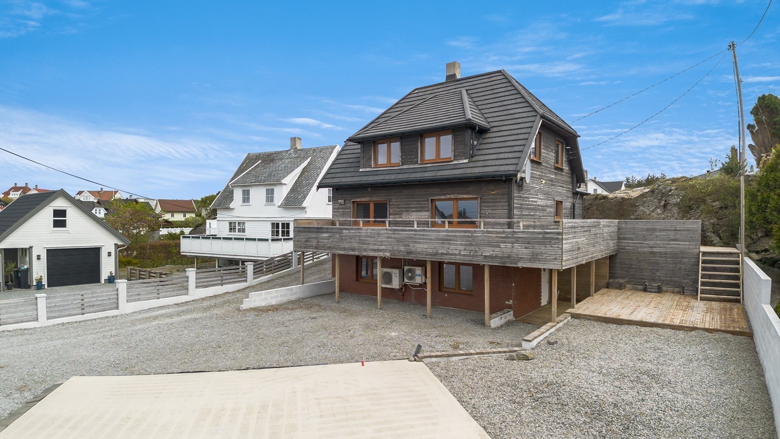 Fasade i front Galleribilde