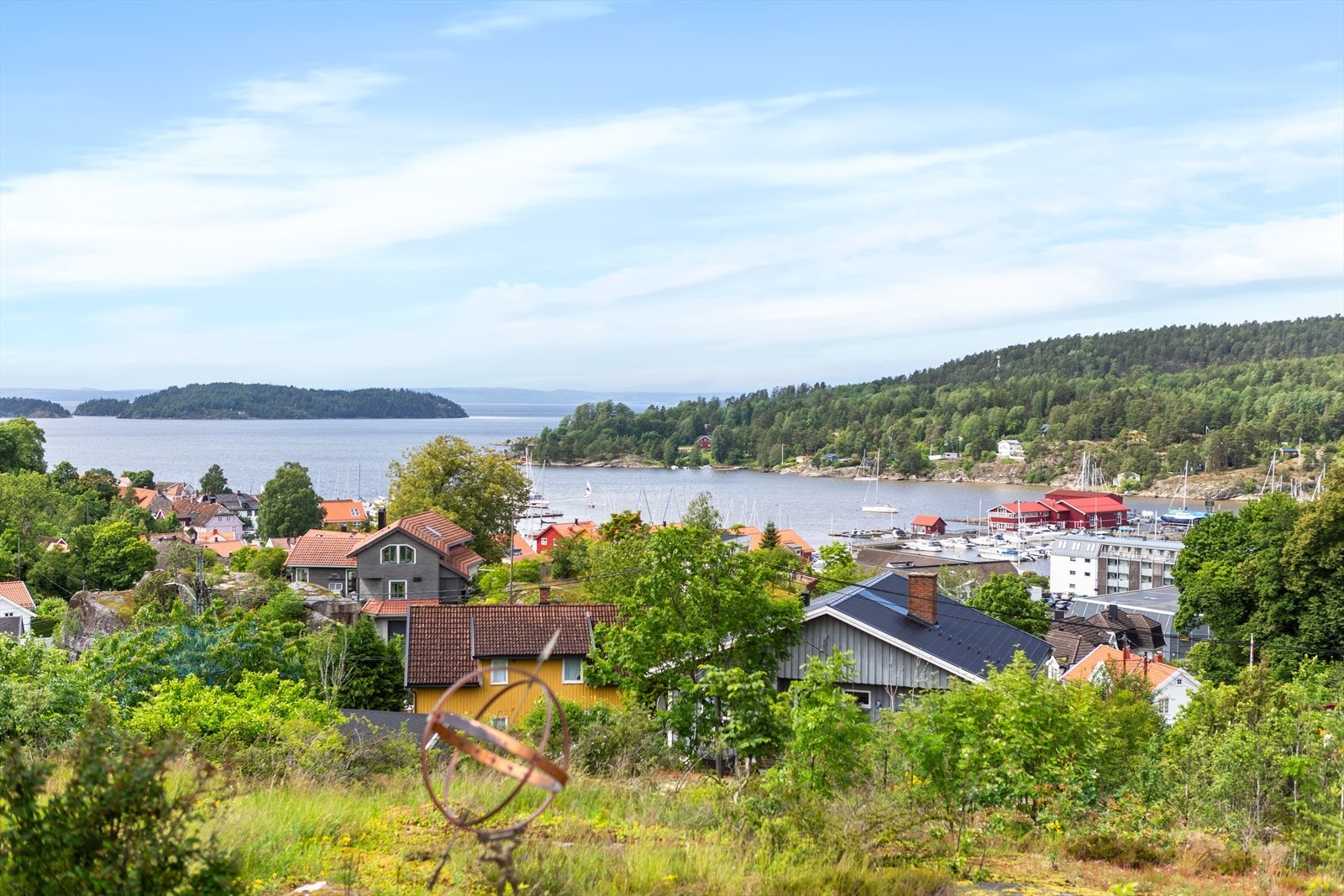 Fjordutsikt Galleribilde