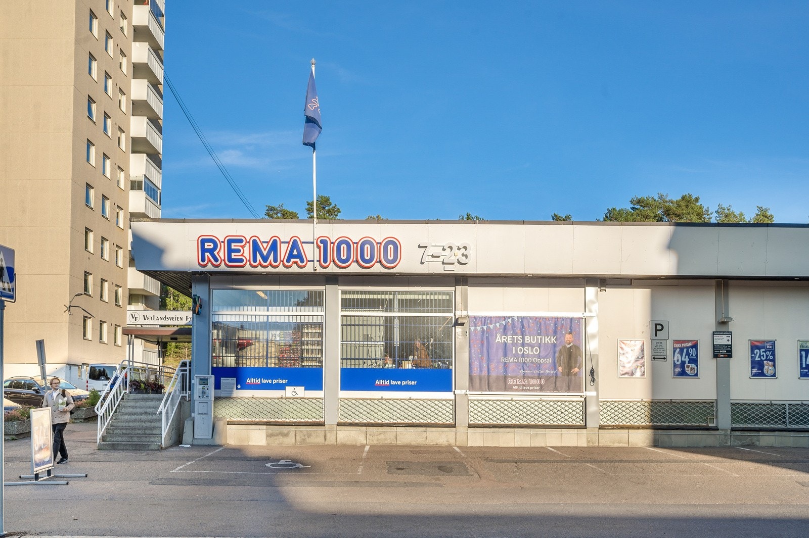 Du vil også ha gåavstand til Rema 1000. Galleribilde