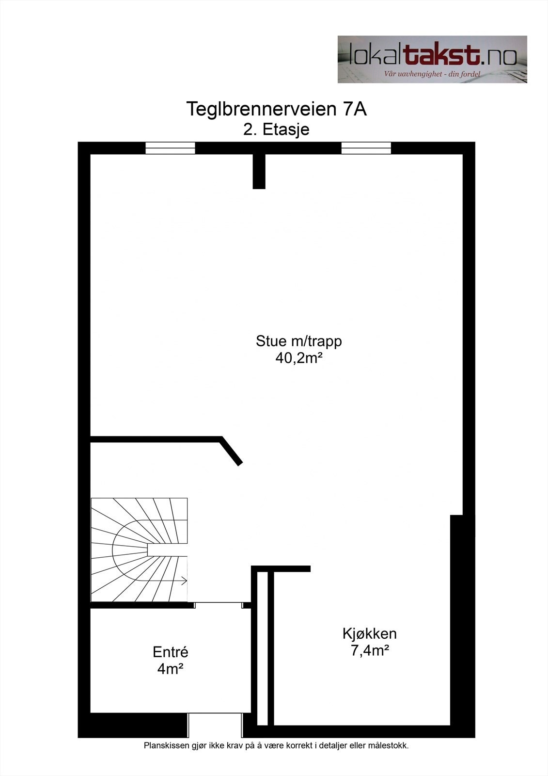 Plantegning 2. etasje. Galleribilde