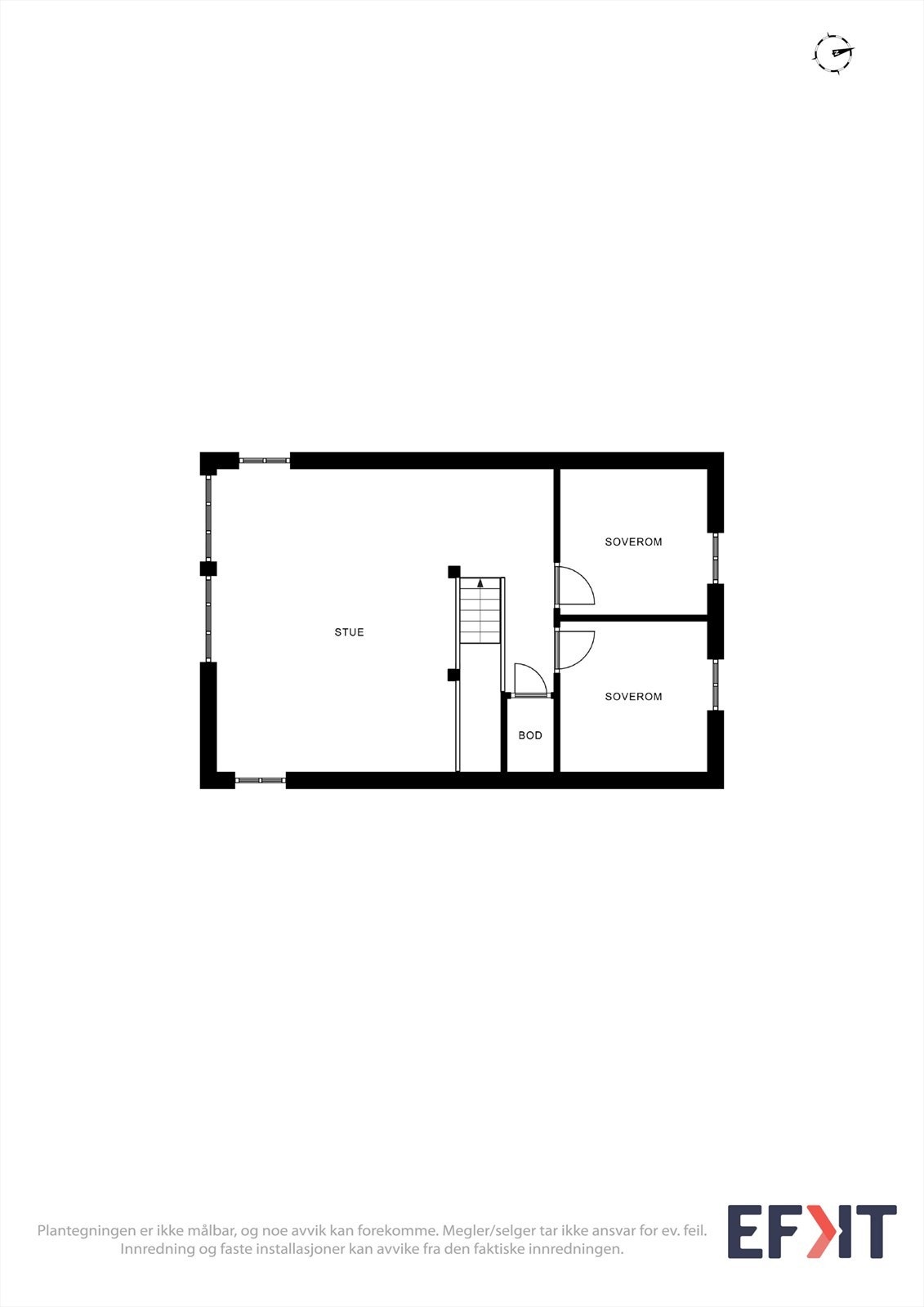 Plantegning 2. etasje Galleribilde