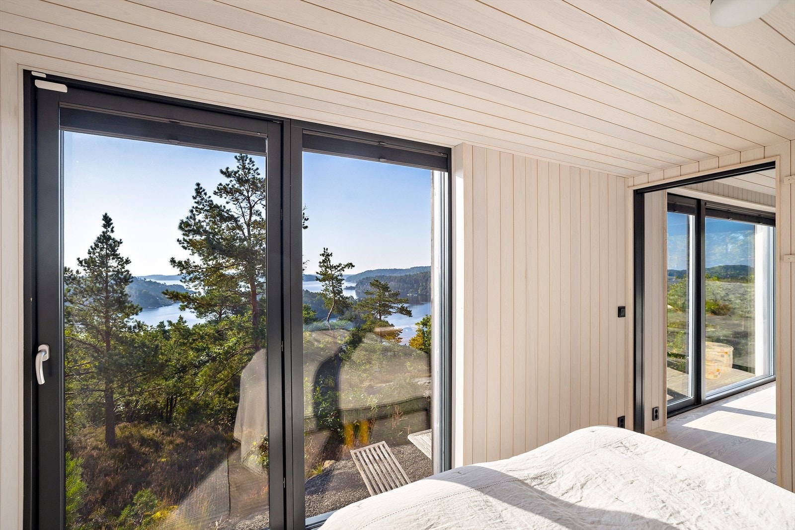 Utsikt fra hovedsoverom Galleribilde