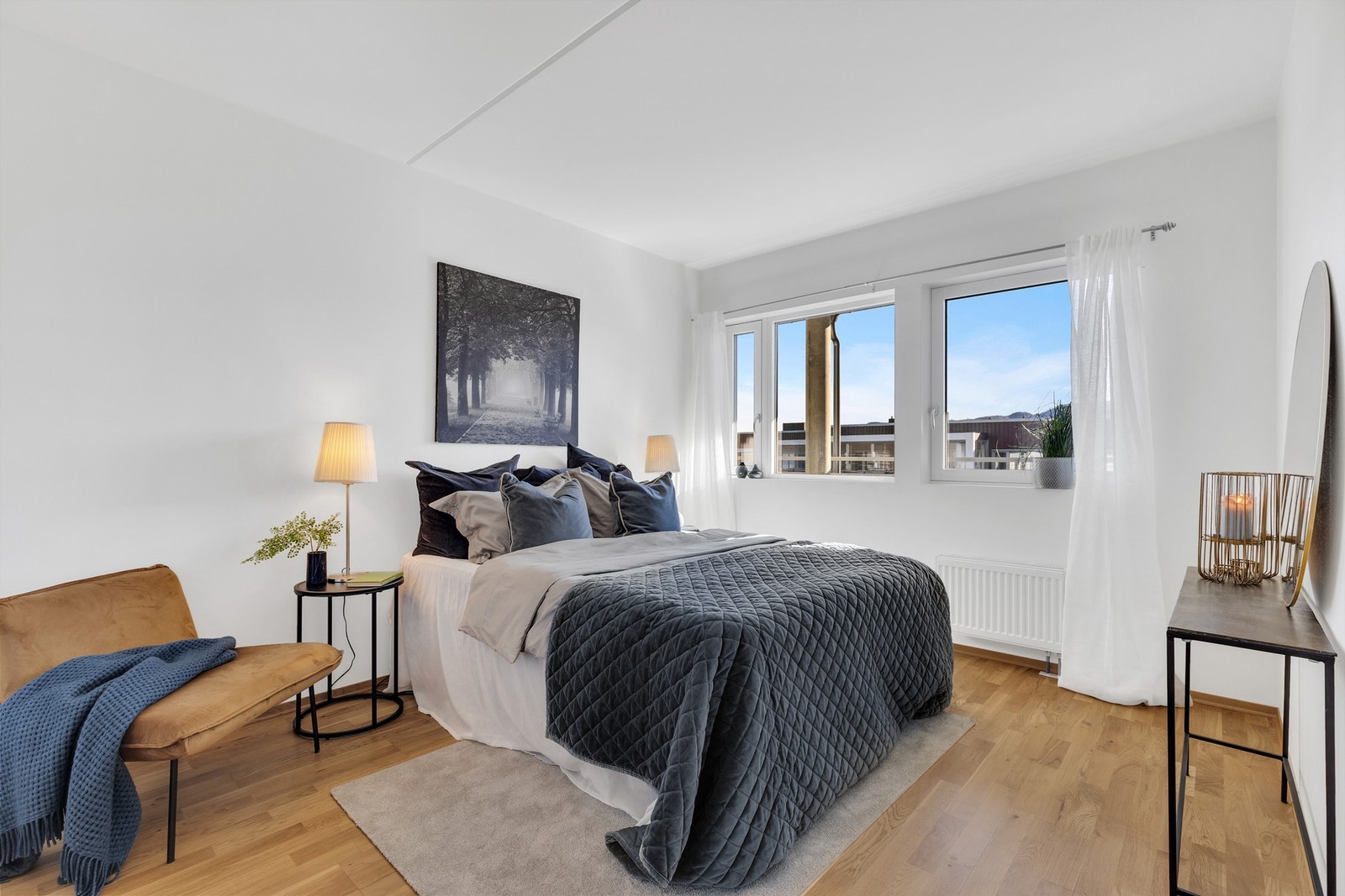 Hovedsoverommet er på romslige 11,5 kvm. Galleribilde