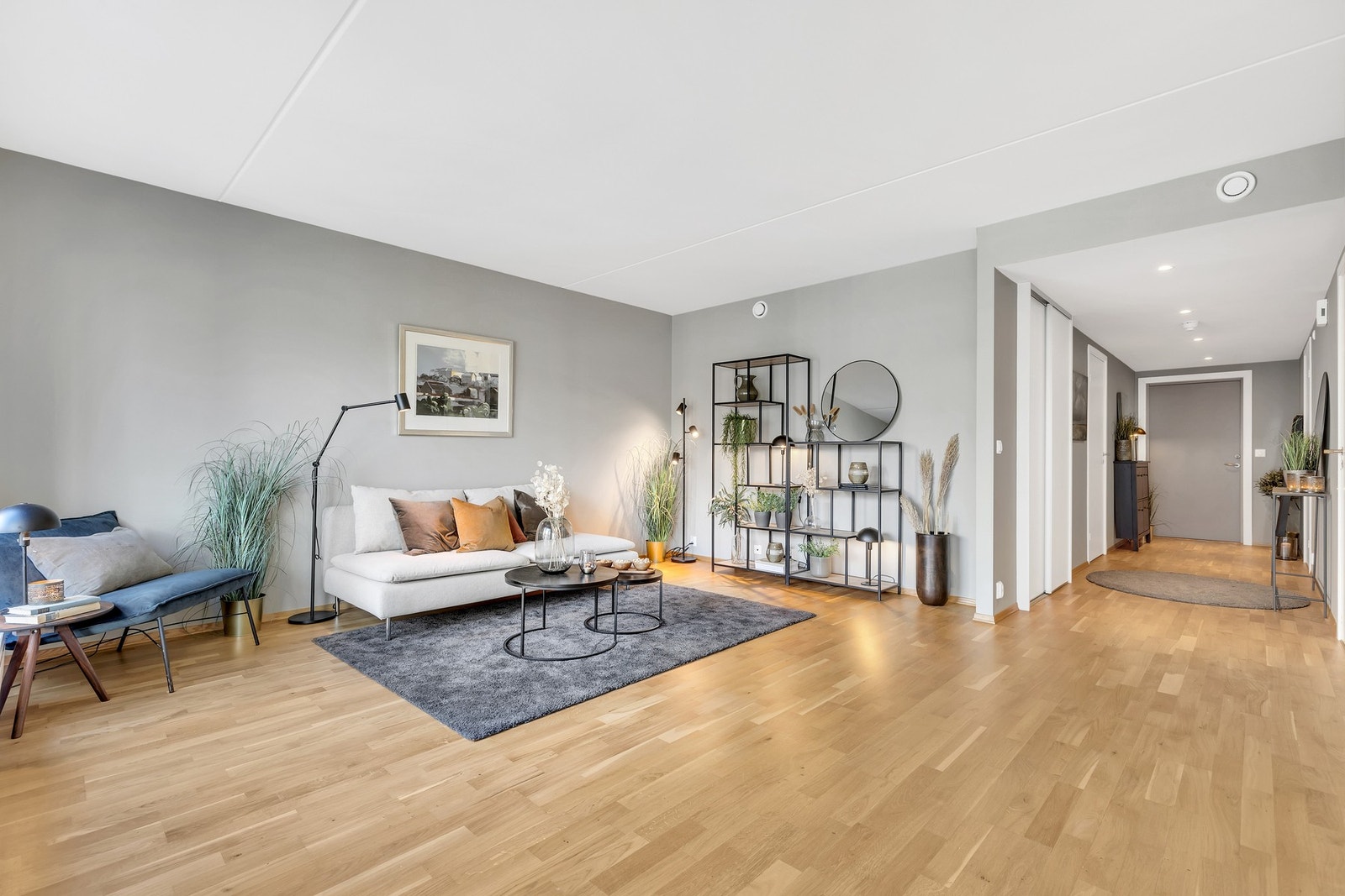 Leiligheten ble oppmalt i september 2024. Galleribilde