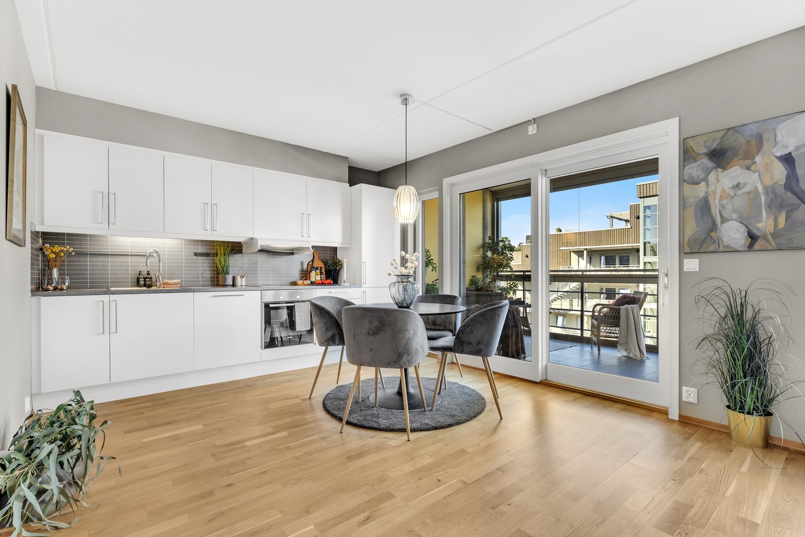 Takstmannen har gitt tilstandsgrad 0/1 (TG0/1) på tilnærmet alle punkter i sin rapport. Galleribilde