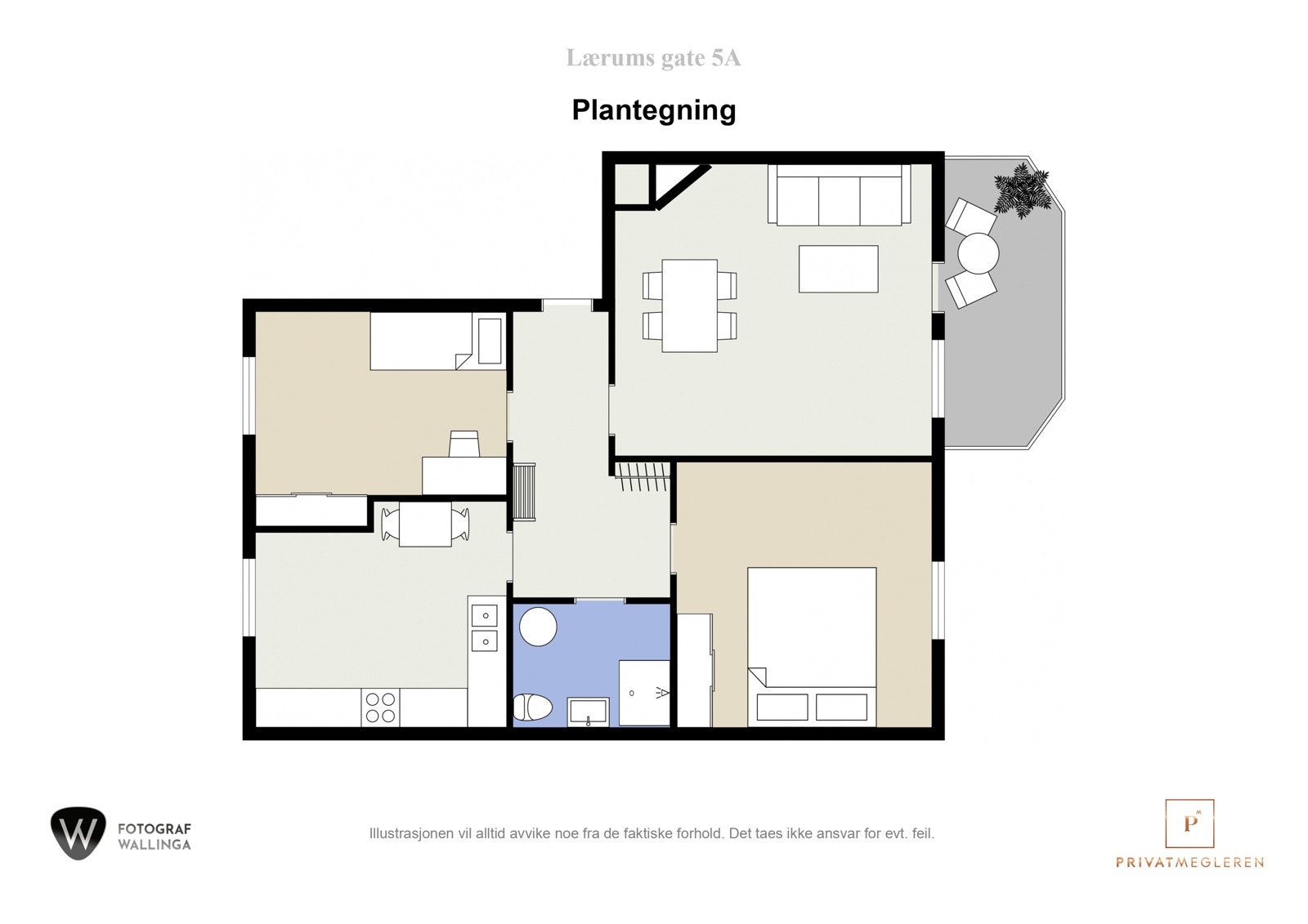 Plantegning. Galleribilde