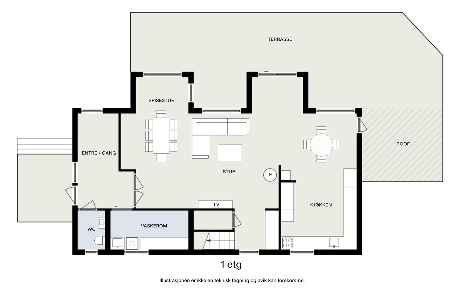 1. etasje Galleribilde