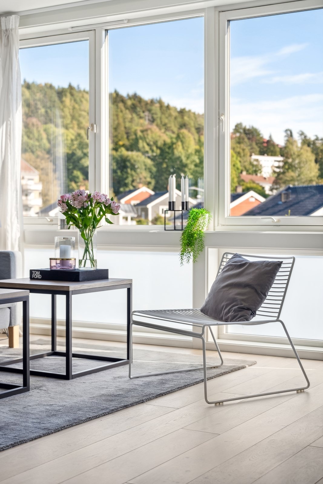 Her bor man med umiddelbar nærhet til marka. Galleribilde