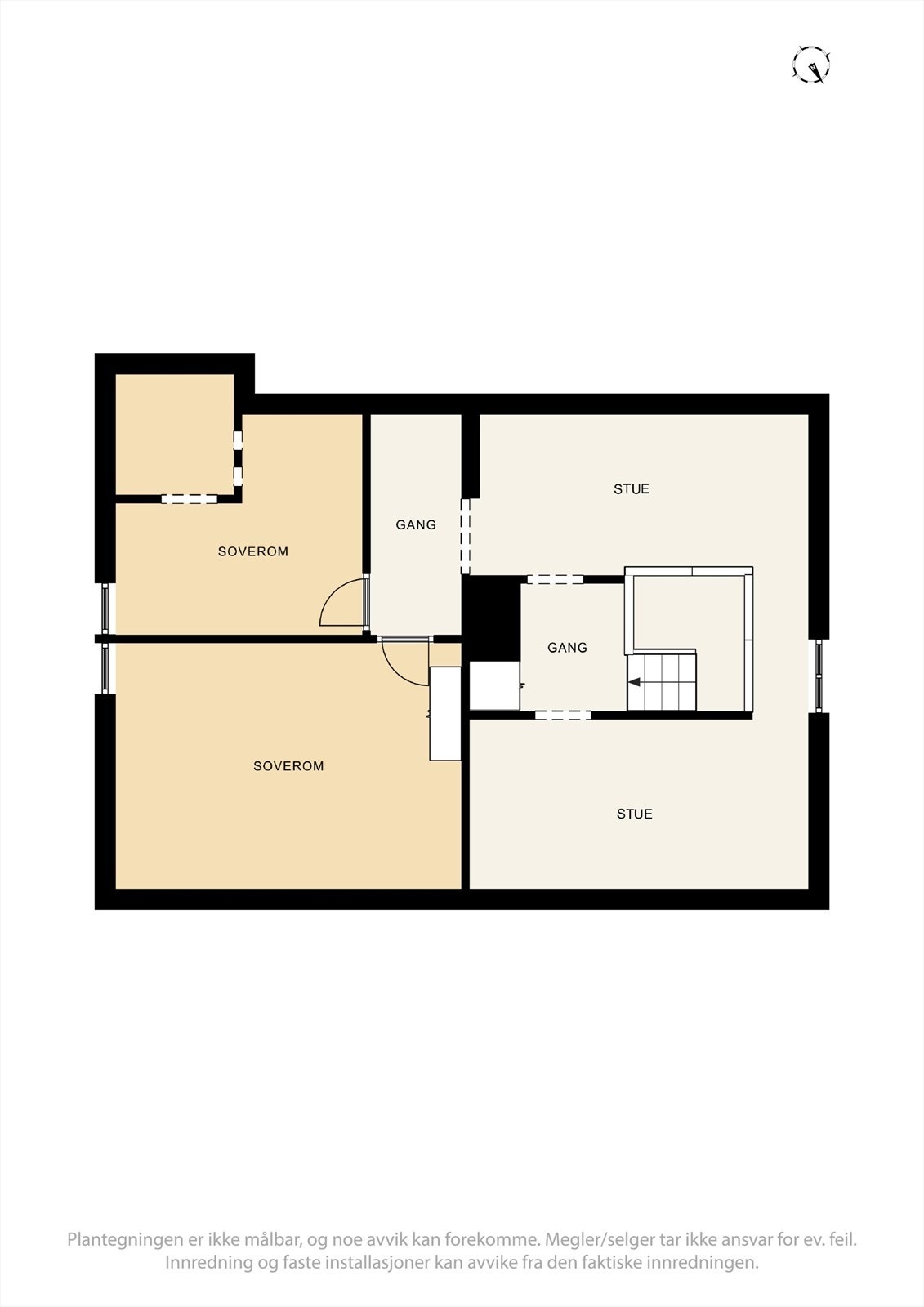 Plantegning 2.etasje. Galleribilde