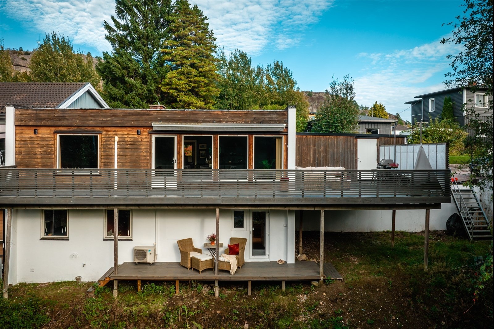 Fasaden gir deg den deilige 60-tals funkis looken Galleribilde