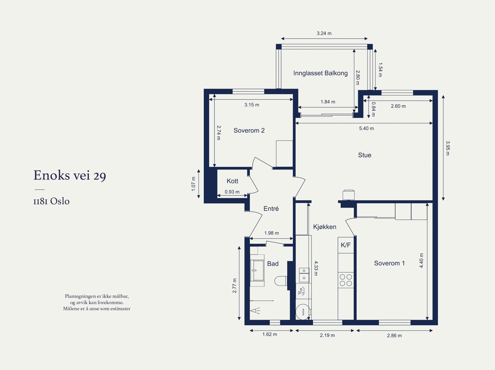 Plantegning - 3.etasje Galleribilde